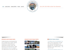Tablet Screenshot of deschutesguides.com